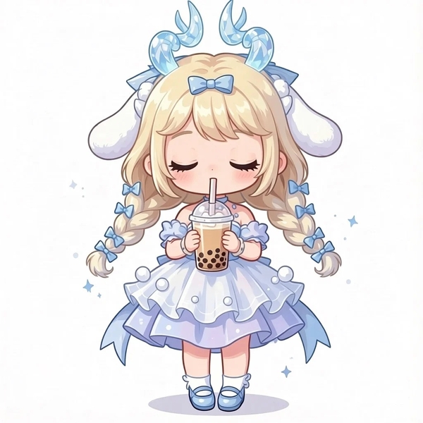 chibi cinnamoroll anime girl 32