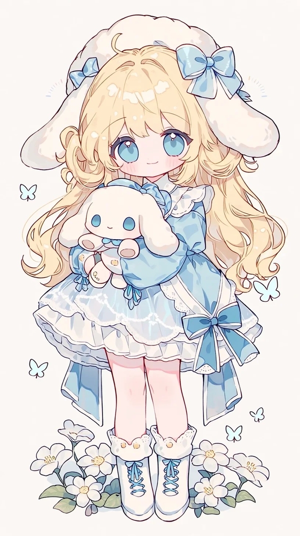 chibi cinnamoroll anime girl 37