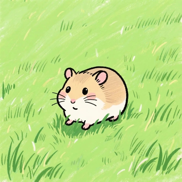 chuột hamster cute chibi 18