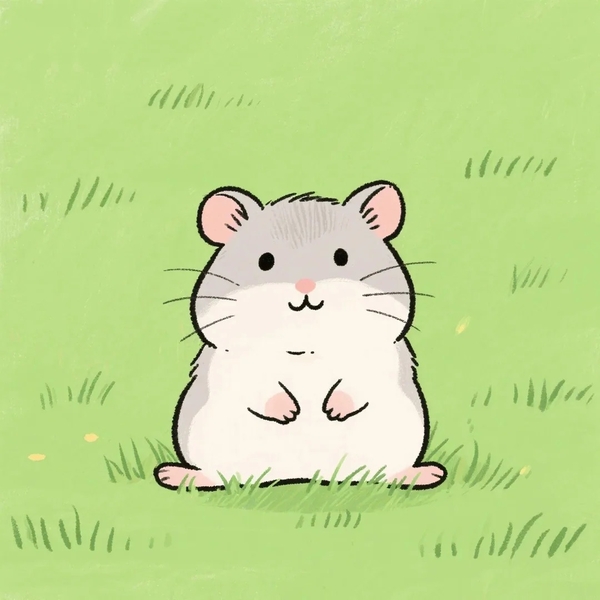 chuột hamster cute chibi 22