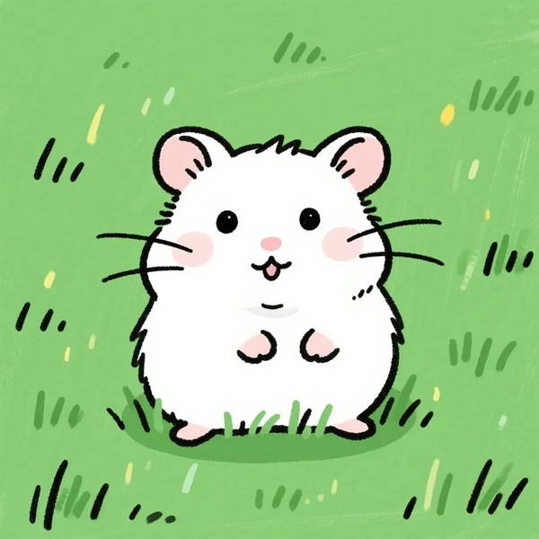 chuột hamster cute chibi 24