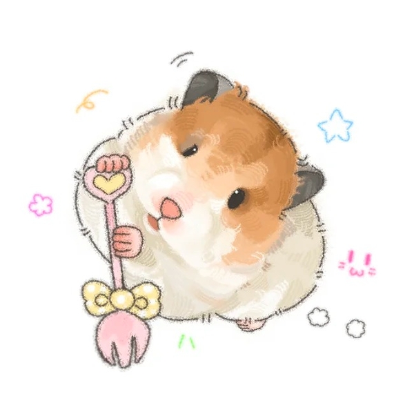 chuột hamster cute chibi 26