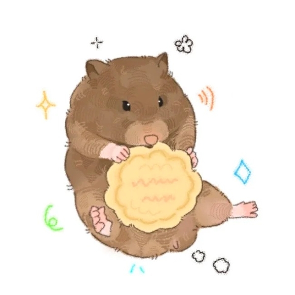 chuột hamster cute chibi 28