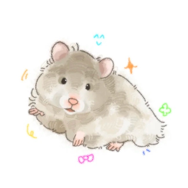 chuột hamster cute chibi 29
