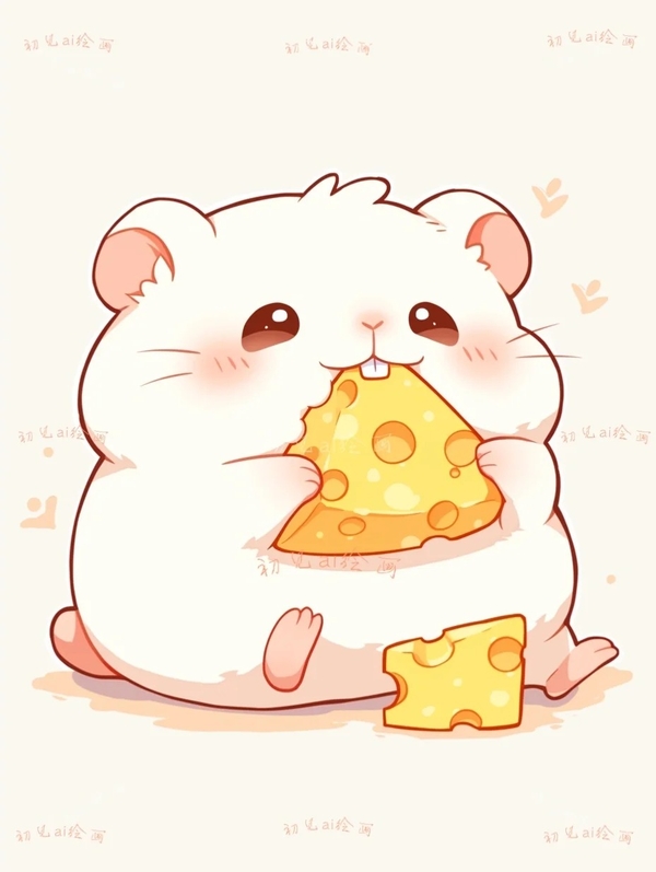 chuột hamster cute chibi 37