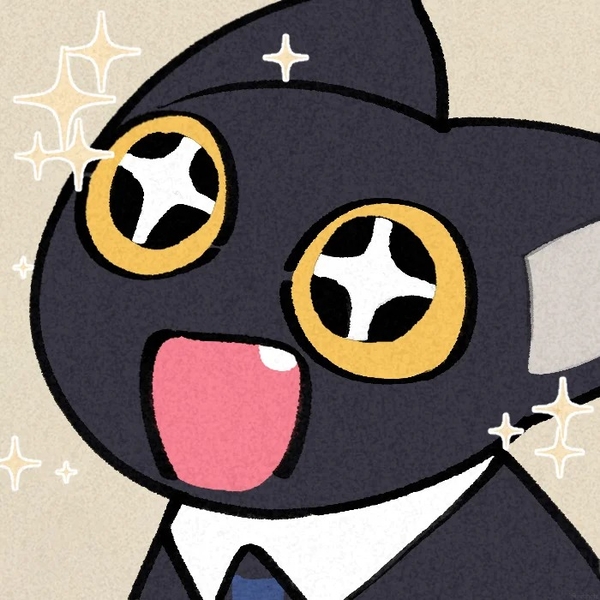 cute mèo đen chibi 2