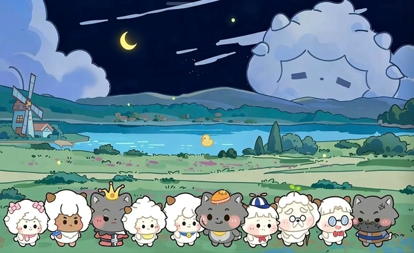 hình nền máy tính chibi 32
