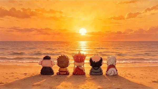 hình nền máy tính chibi 8