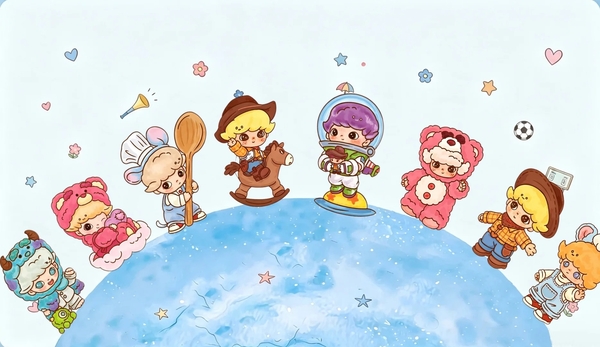 hình nền máy tính chibi cute
