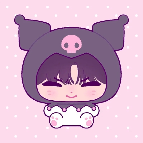 kuromi anime girl chibi 1