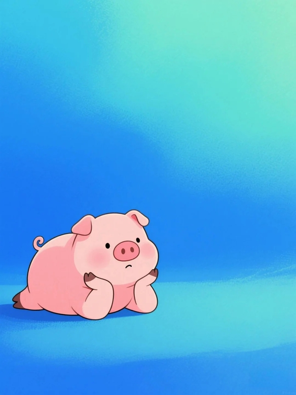 lợn chibi cute 34