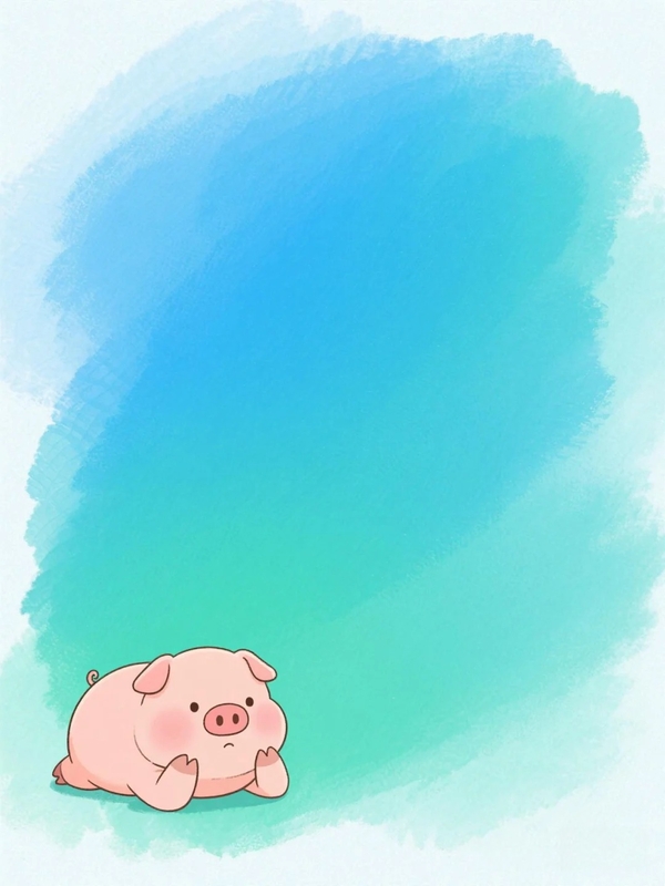 lợn chibi cute 35