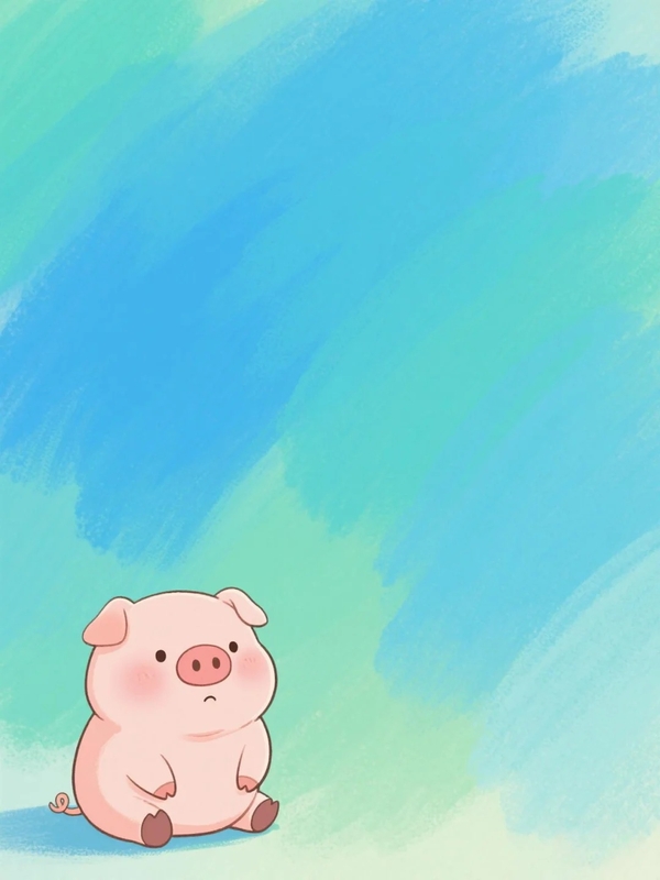 lợn chibi cute 36
