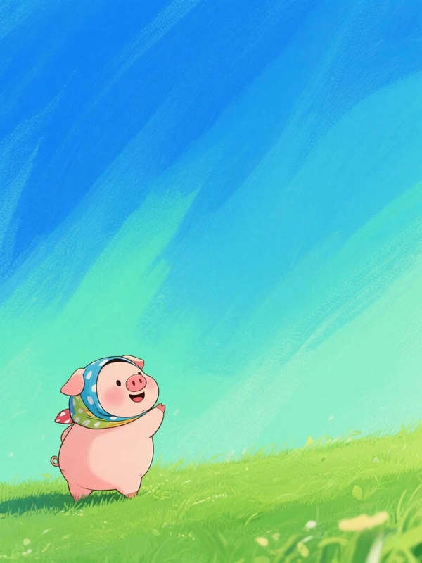 lợn chibi cute 37