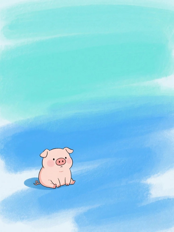 lợn chibi cute 42