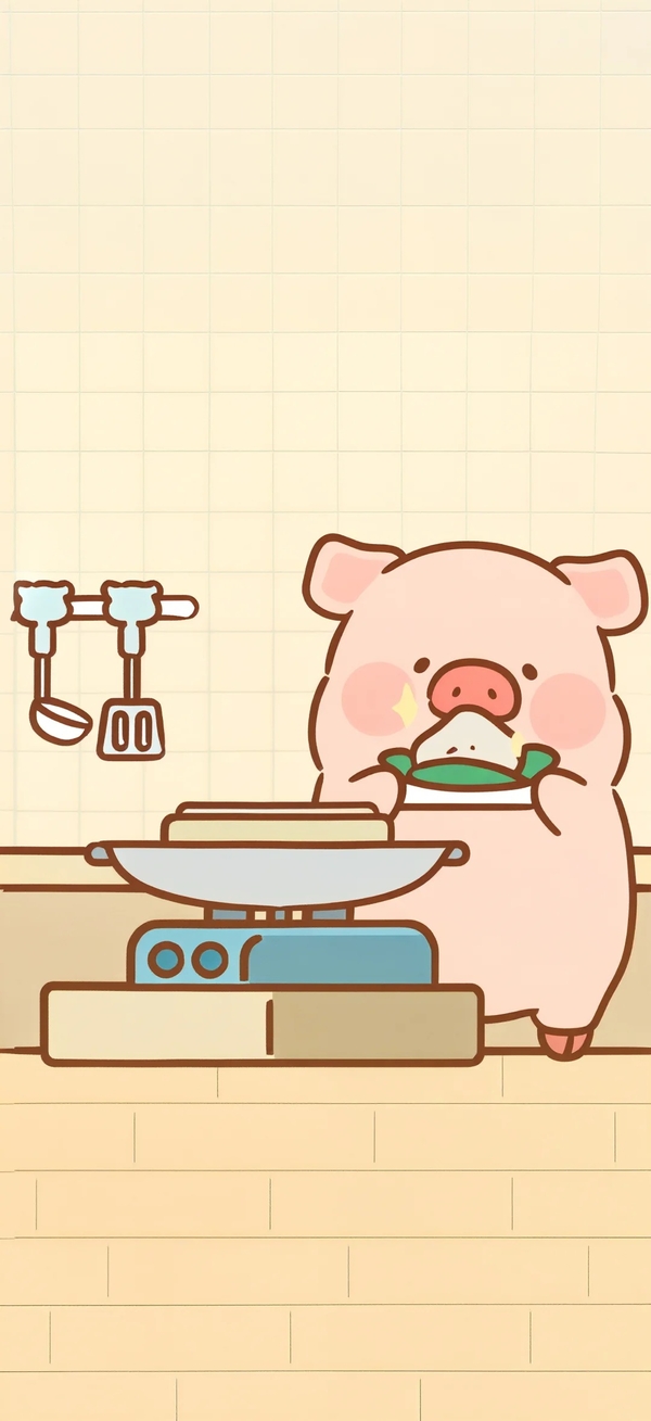 lợn chibi cute 6