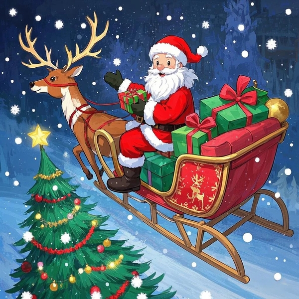 ông già noel chibi 1
