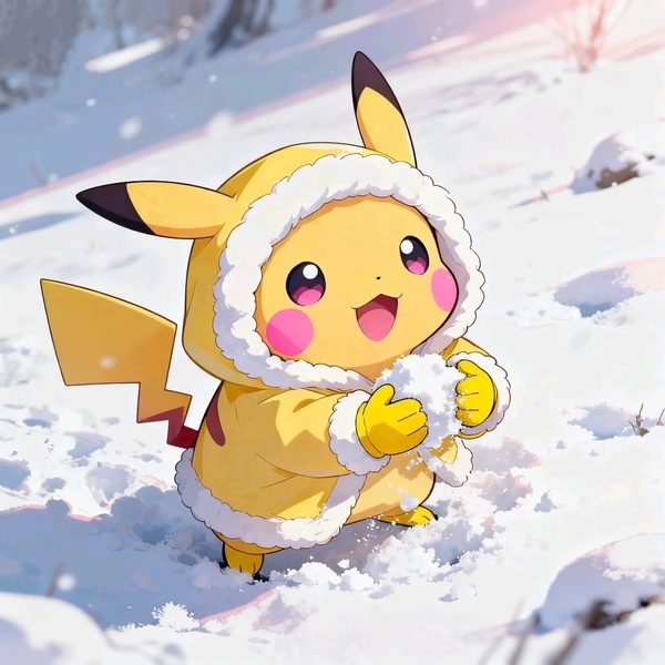 pikachu cute chibi 23