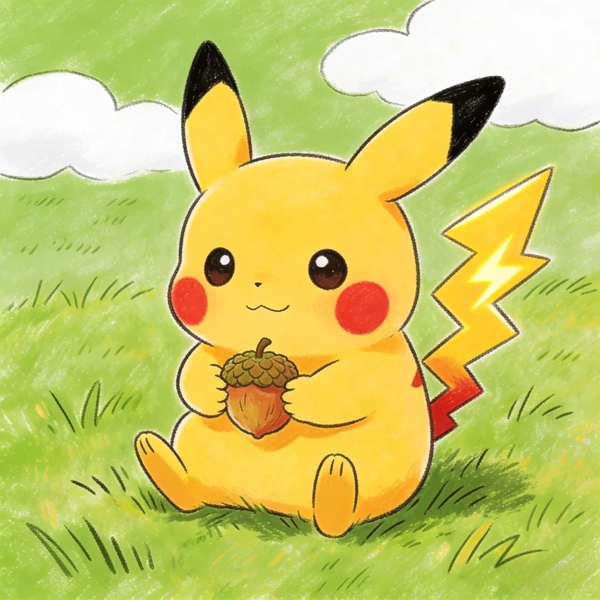 pikachu cute chibi 4