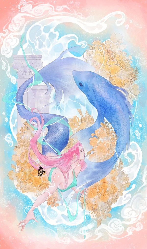 song ngư chibi nữ 20