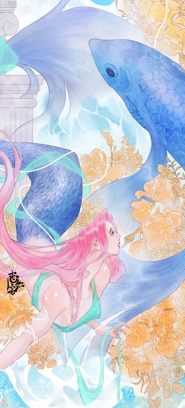 song ngư chibi nữ 21
