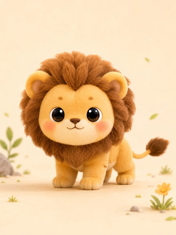 sư tử chibi 14