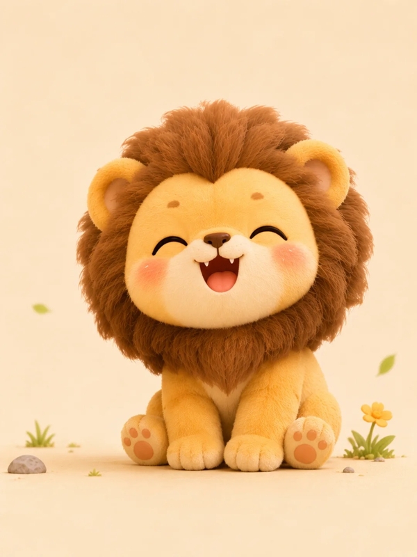 sư tử chibi 15