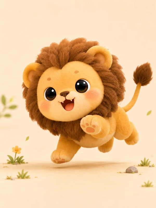 sư tử chibi 16