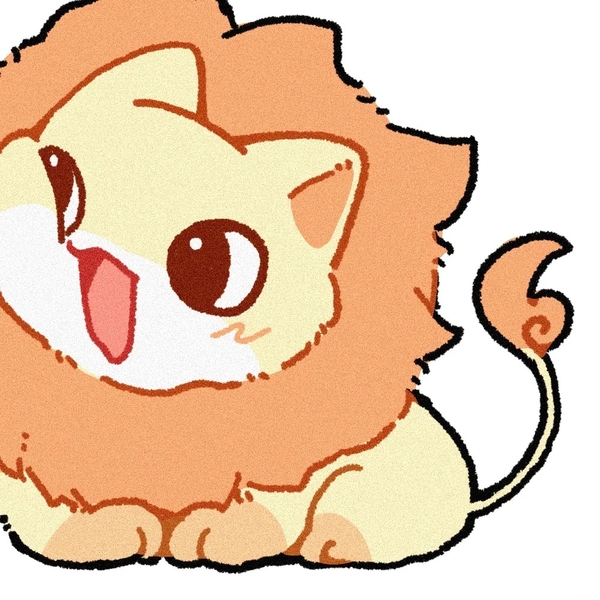 sư tử chibi 25