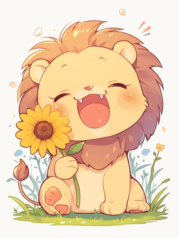sư tử chibi 9