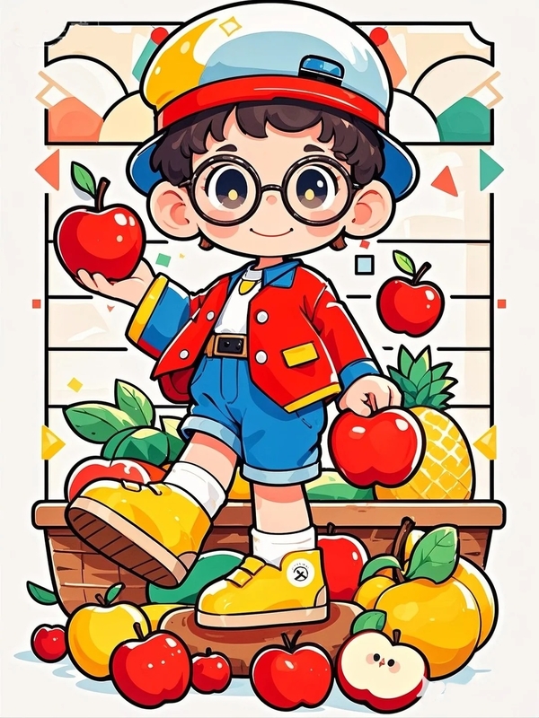 trai anime chibi 1