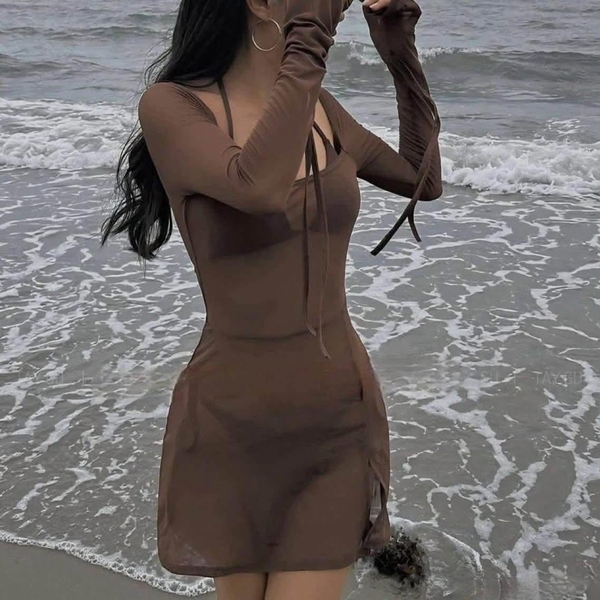ảnh gái xinh mặc bikini đi biển 38