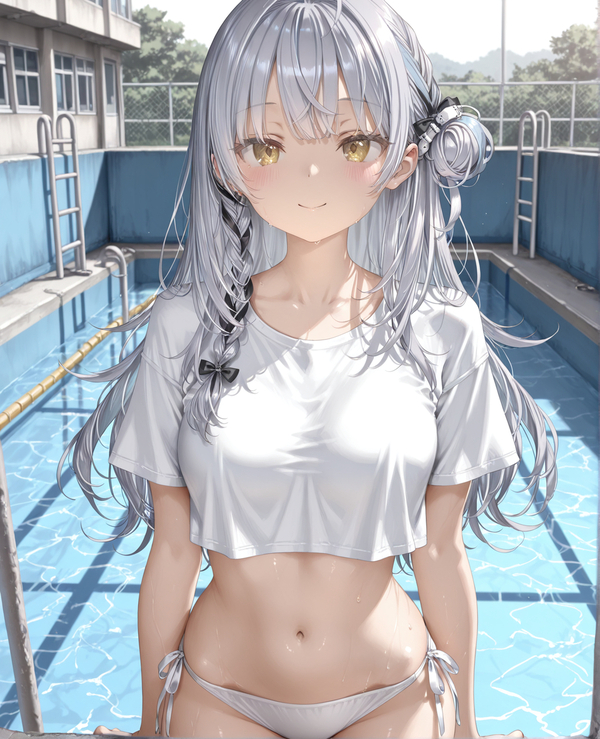 hình ảnh gái xinh anime mặc bikini 3