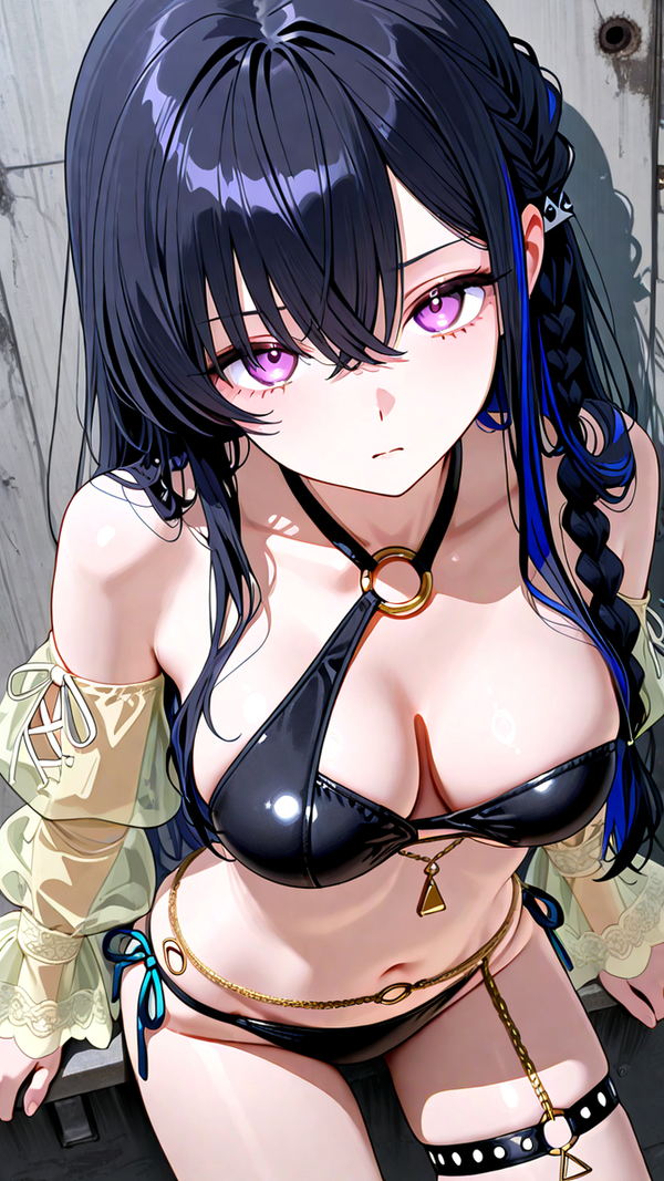 hình ảnh gái xinh anime mặc bikini 31