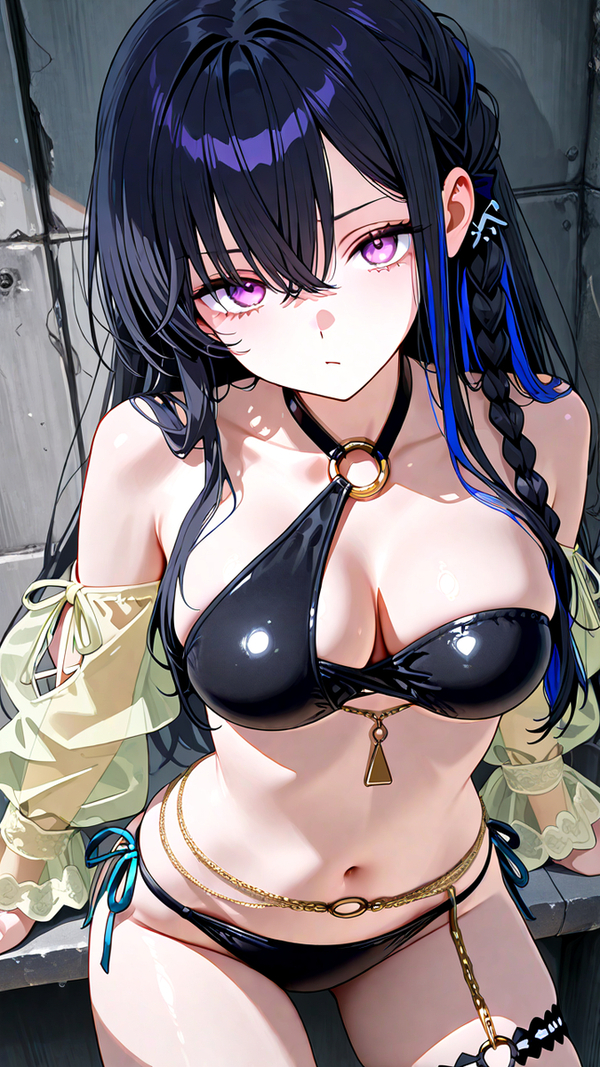 hình ảnh gái xinh anime mặc bikini 32