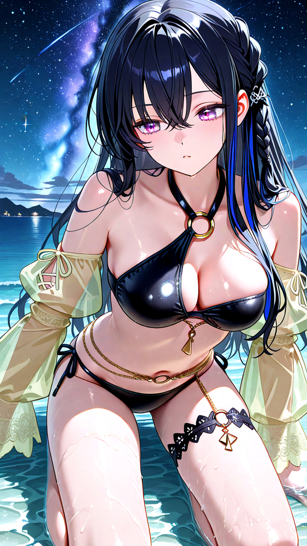 hình ảnh gái xinh anime mặc bikini 33