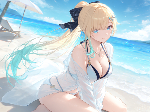 hình ảnh gái xinh anime mặc bikini 37