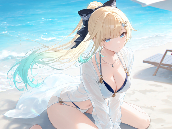 hình ảnh gái xinh anime mặc bikini 38