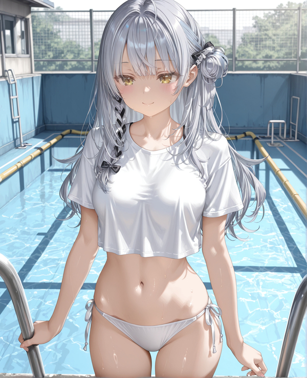 hình ảnh gái xinh anime mặc bikini 4