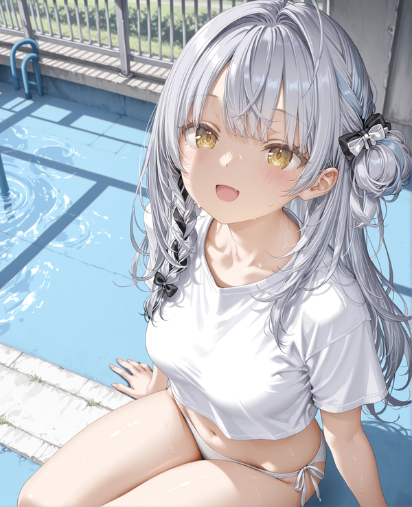 hình ảnh gái xinh anime mặc bikini 6